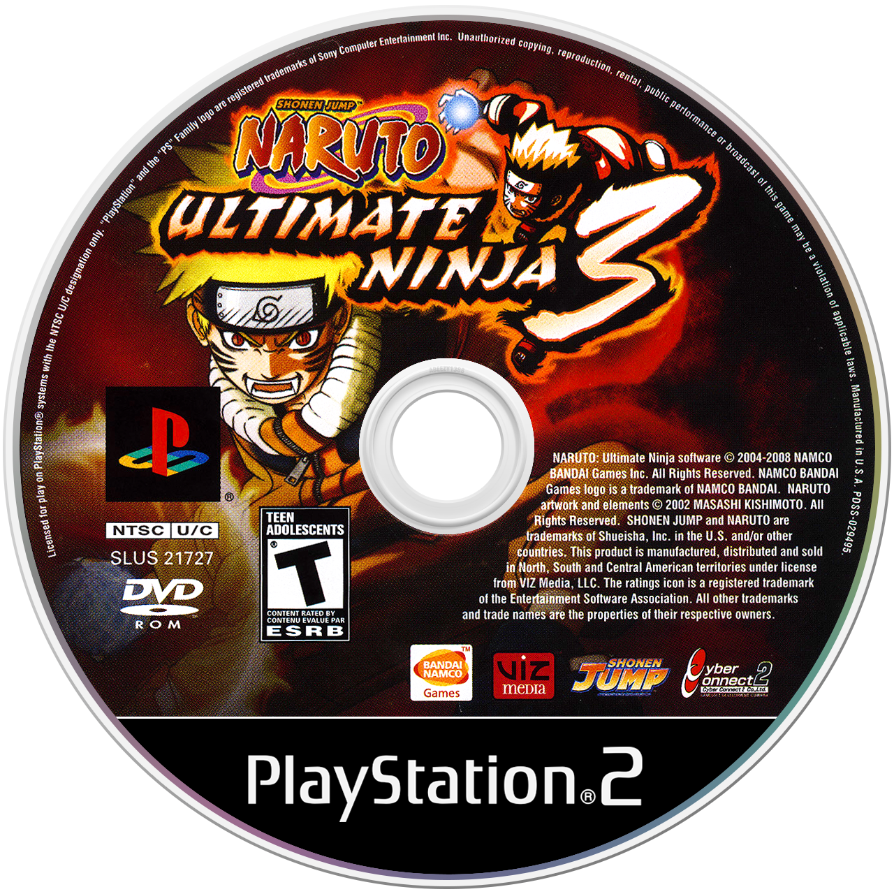 Naruto Ultimate Ninja 3 media 4 for Playstation 2